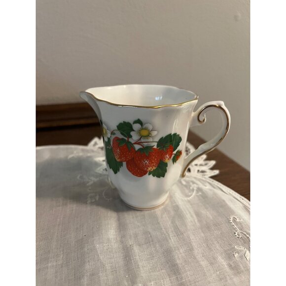 Vintage Royal Grafton Strawberry Pitcher - Picture 1 of 5